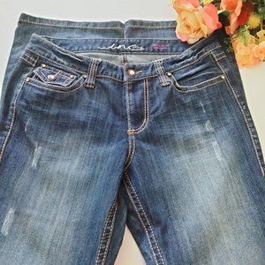 inc Denim Boot Cut Blingy Womens Jeans